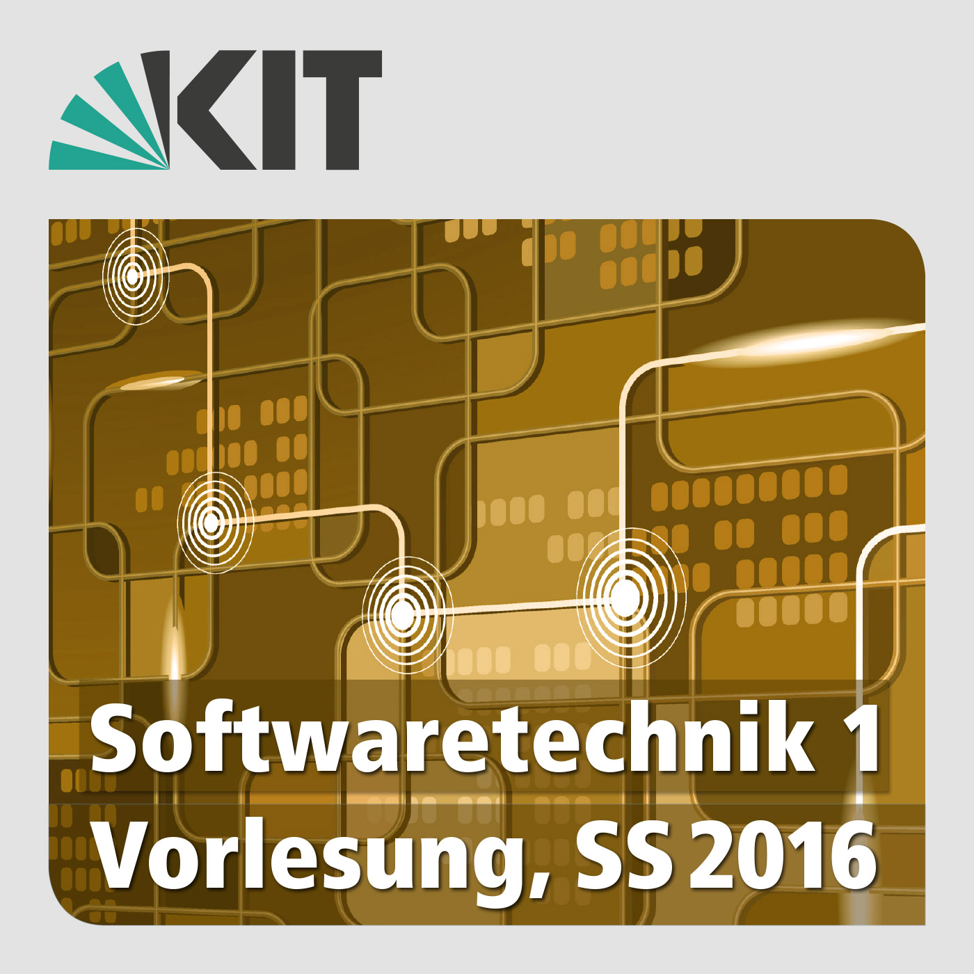 Softwaretechnik 1, Vorlesung, SS2016 Podcast artwork